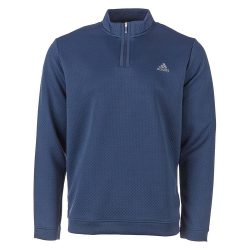 2x for $60 adidas Men’s Primegreen Water-Resistant Quarter-Zip Pullover