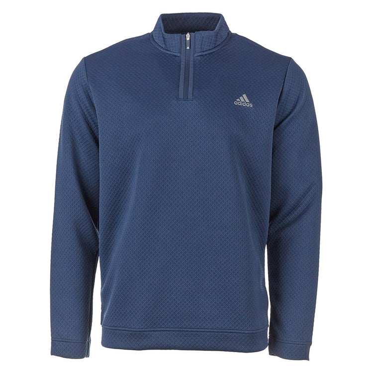 2x for $60 adidas Men’s Primegreen Water-Resistant Quarter-Zip Pullover