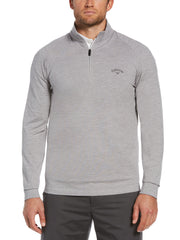 $32 Callaway Mens Lux Touch Printed 1/4 Zip Golf Pullover