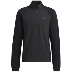 $70 Adidas Statement Fleece 1/4 Zip Golf Pullover