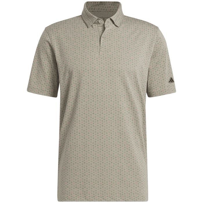 $45 Adidas Go-To Print Golf Polo Shirt