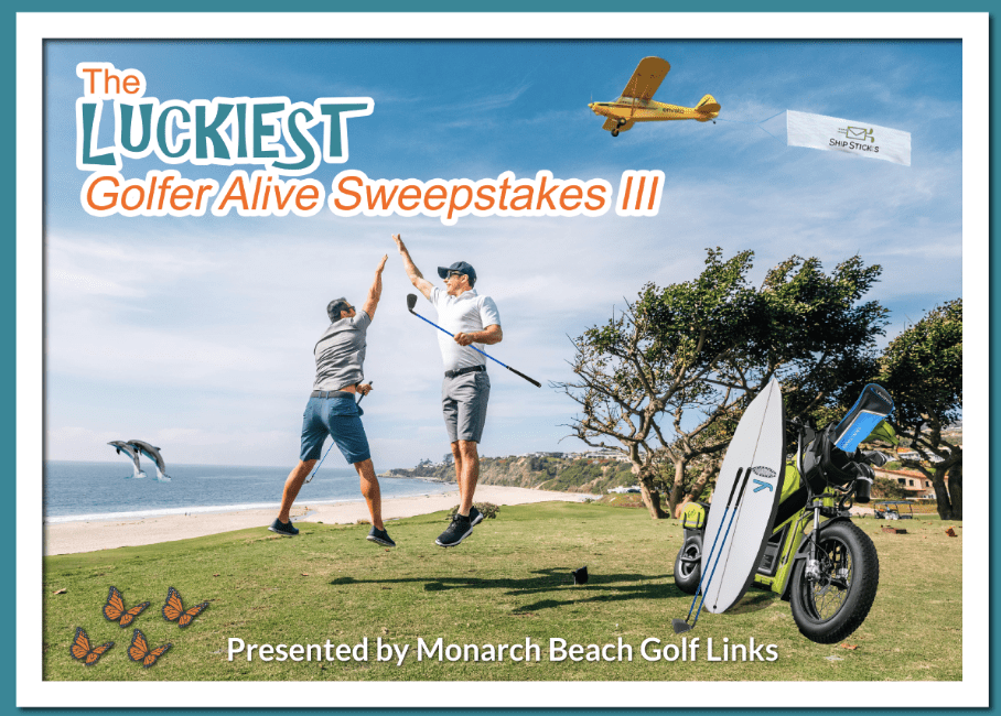 The Luckiest Golfer Alive III Sweepstakes: 5-Star Stay & Play vacation and prize pack