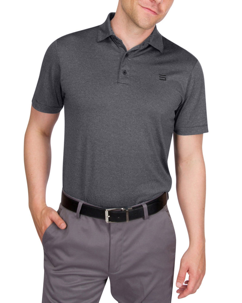 $15 ThreeSixty6 dry-fit thin stripe polo (+ Free Shipping)