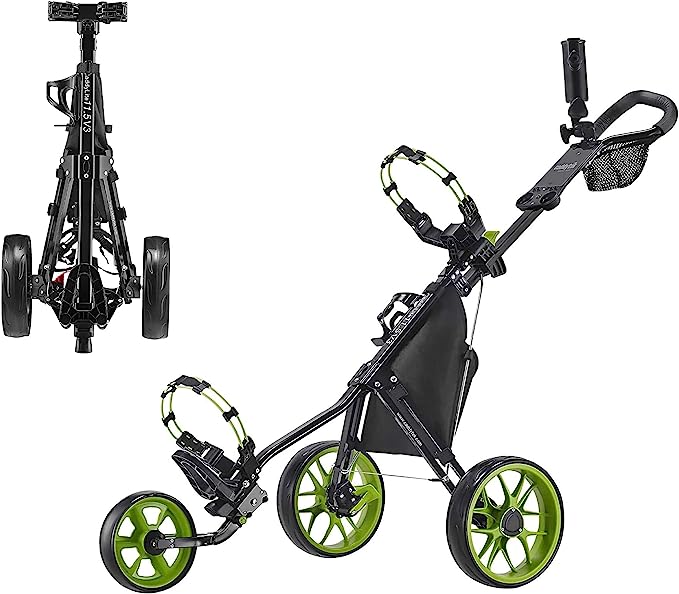 $71 Caddytek CaddyLite 11.5 V3 3 Wheel Golf Push Cart