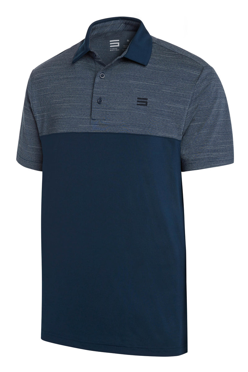 $13 Dry-Fit ThreeSixtySix Golf Polos (Six Styles)