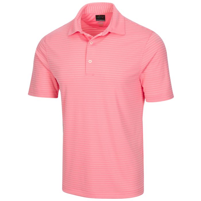 $20 Greg Norman ML75 Microlux Stripe Golf Polo