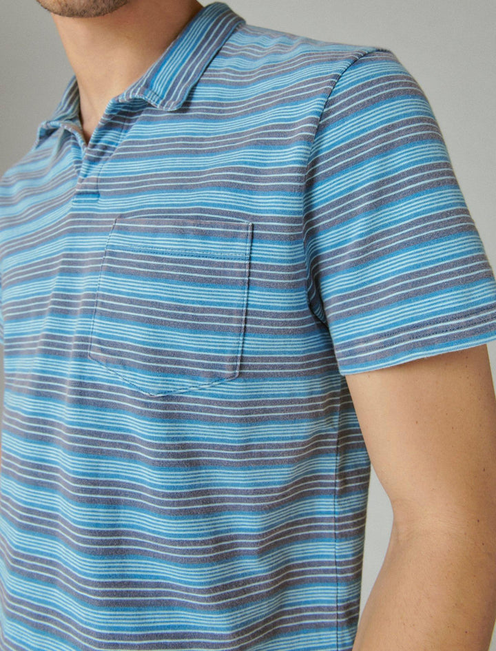 $10 Men’s Lucky Brand Weekend Stripe Polo