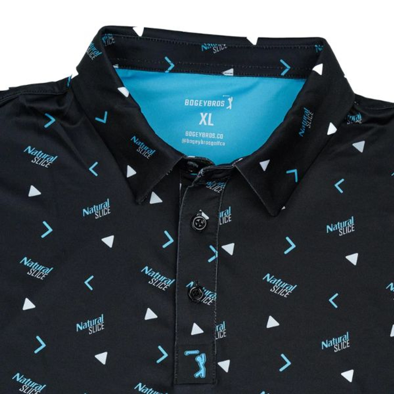 $42 Bogey Bros Golf Natural Slice Polo