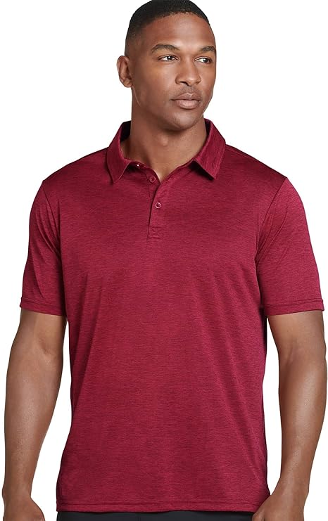 $10 Jockey Men’s Activewear Space Dye Performance Polo