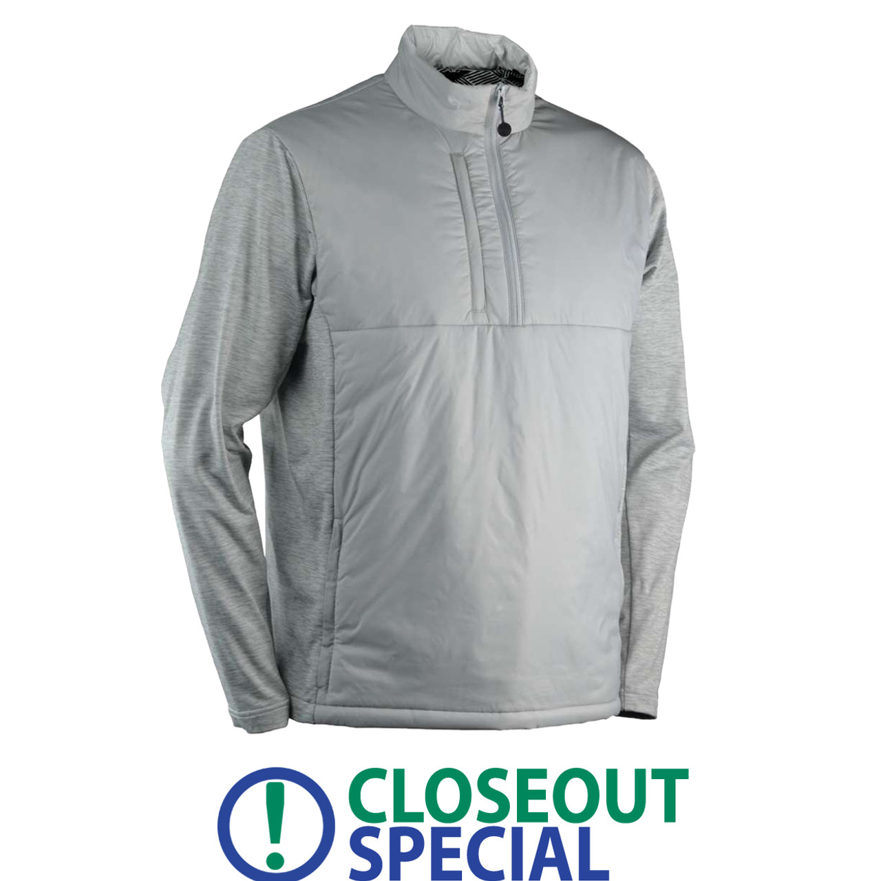 $45 Sun Mountain Men’s Colter 1/2-Zip Longsleeve Insulated Pullover