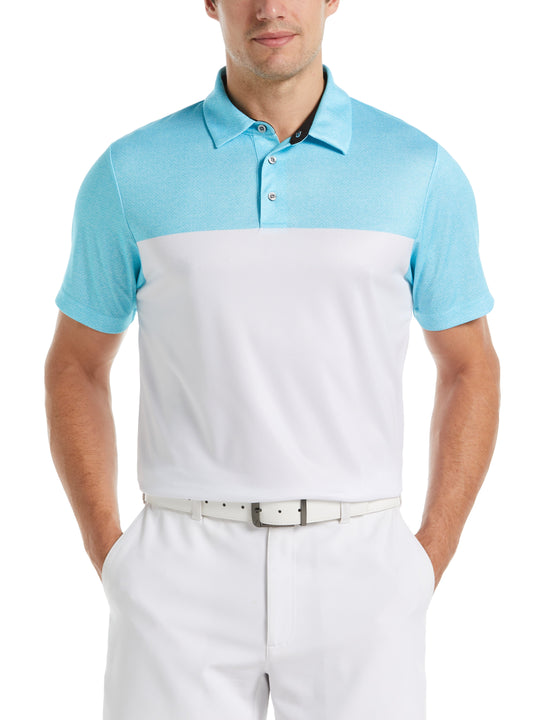 2 for $30 Men’s AirFlux Color Block Golf Polo