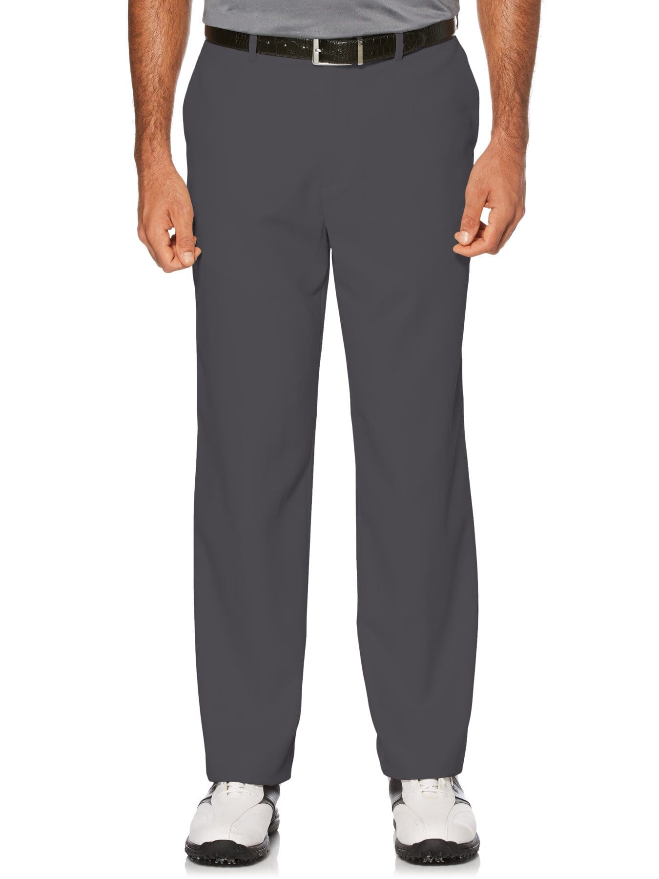 $27 Men’s Flat Front Expandable Waistband Pant