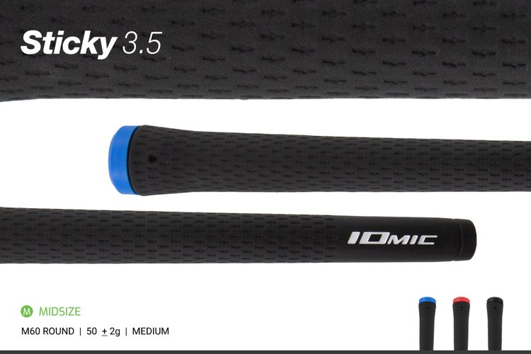$14.50 Iomic Sticky 3.5 Golf Grips