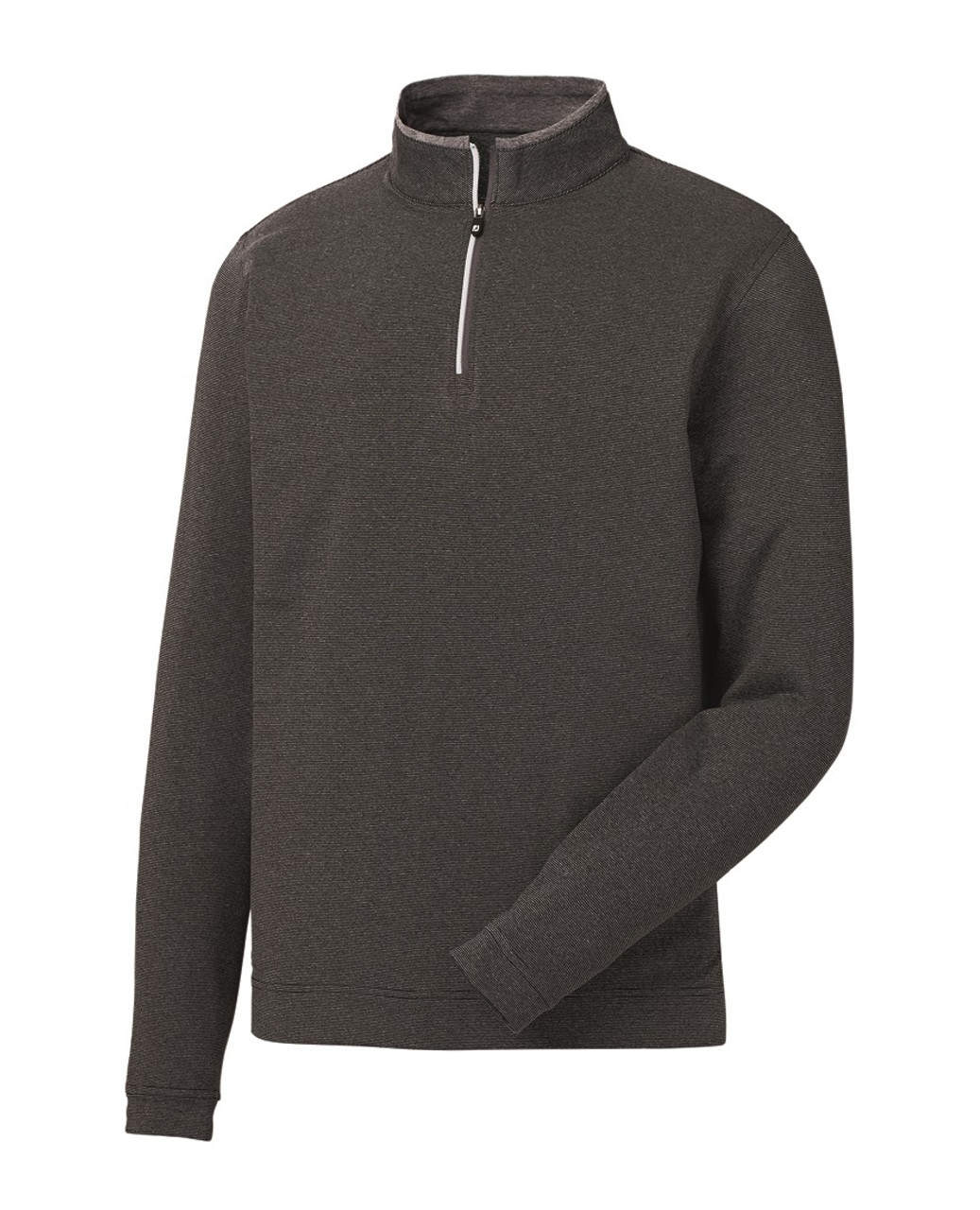 $70 FootJoy Golf Lightweight Striped Quarter-Zip Pullover