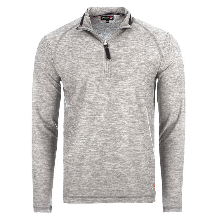 2 for $38 Canada Weather Gear Men’s Fleece-Dye Supreme Soft 1/4 Zip