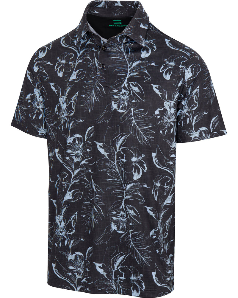 $14.95 New ThreeSixtySix Print Polos