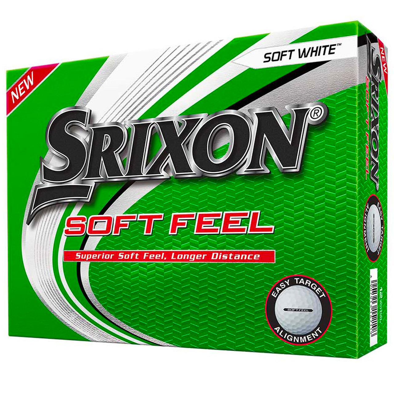 $40 NEW 2 Dozen Srixon Soft Feel Golf Balls