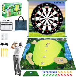 $70 Golf Chipping Game with Golf Hitting Mat