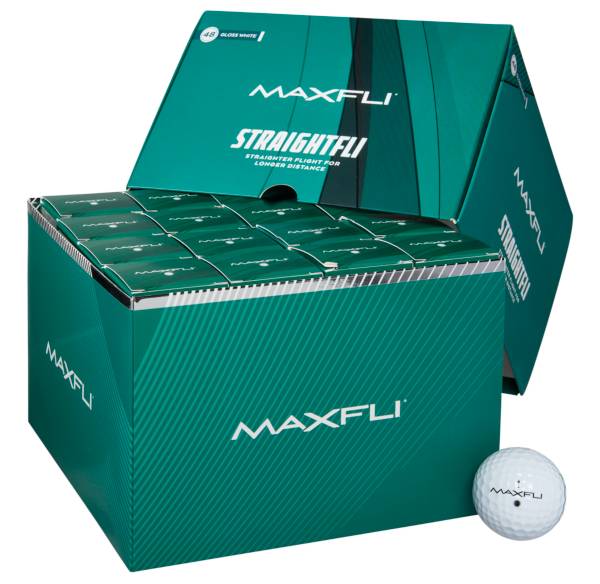 $60 Maxfli 2023 Straightfli Golf Balls – 48 Pack