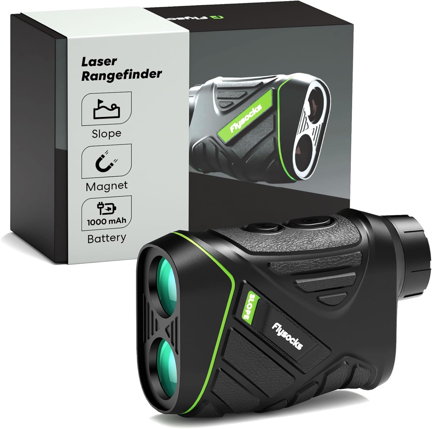 $76 Flysocks Golf Rangefinder with Slope