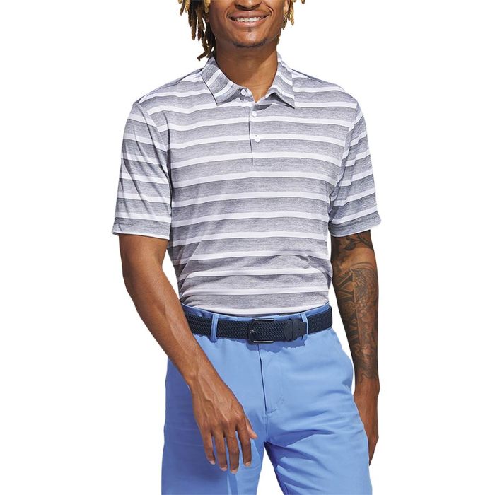 $25 Adidas 2-Color Stripe Polo