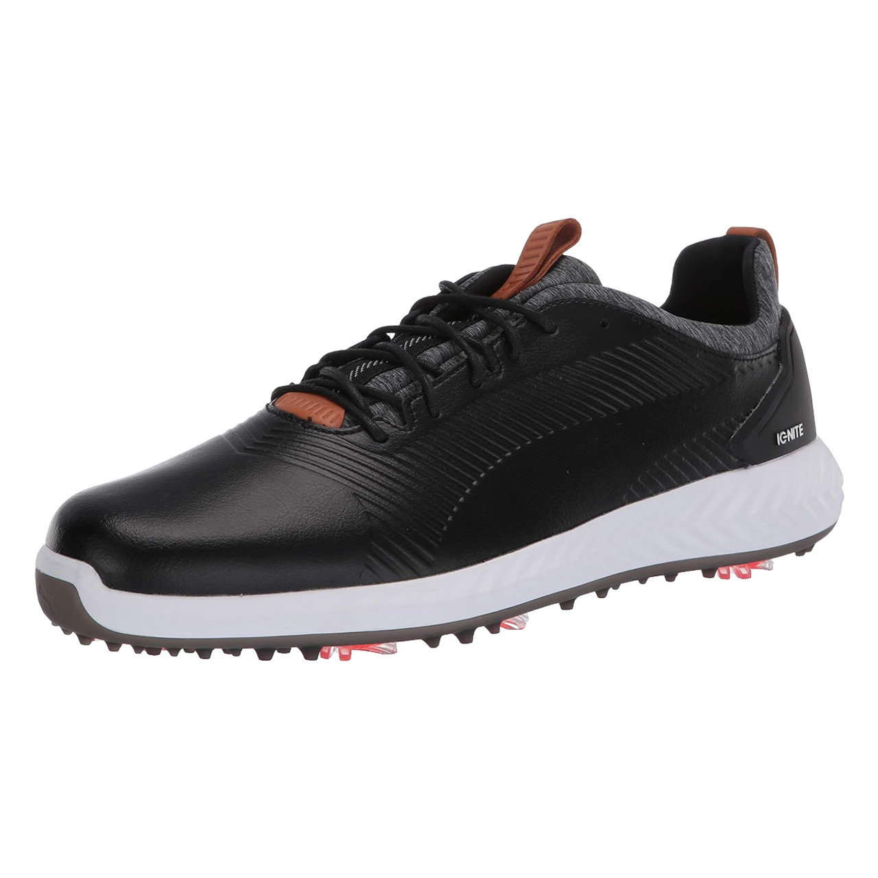 $73 PUMA Men’s Ignite Pwradapt 2.0 Leather Waterproof Golf Shoe