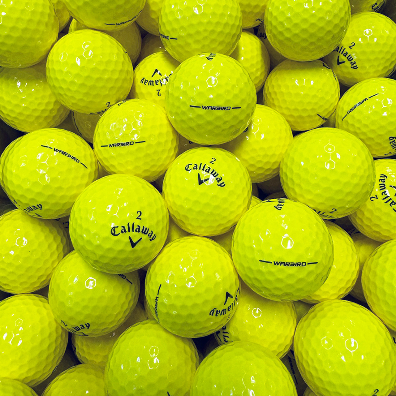 $15 1 Dozen Callaway Warbird Yellow Golf Balls