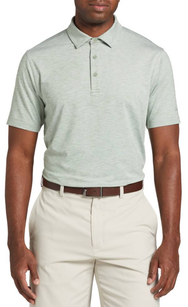 $42 for 2x Walter Hagen Men’s Performance 11 Majors Championship Stripe Golf Polo