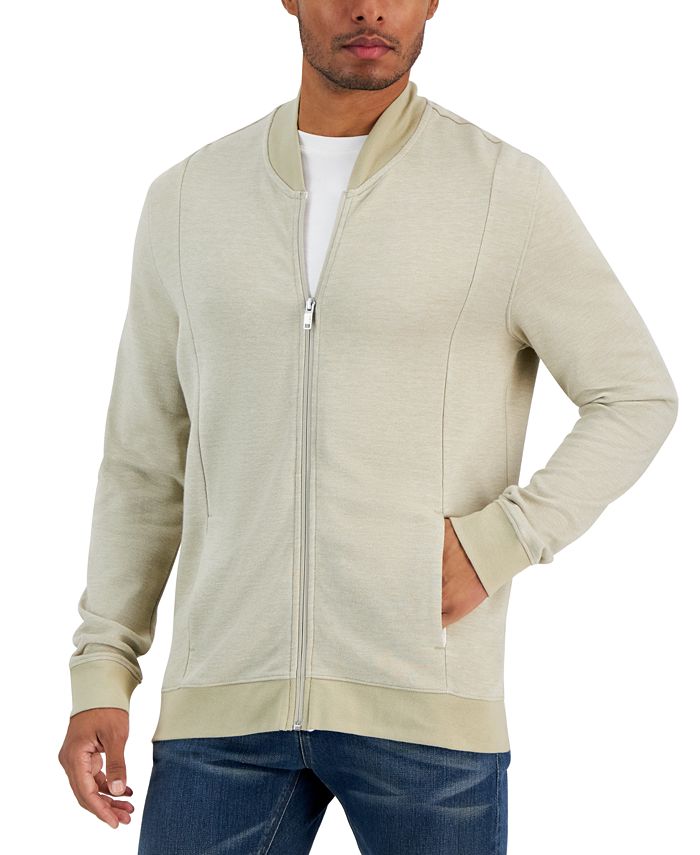 $8 Men’s Zip-Front Sweater Jacket