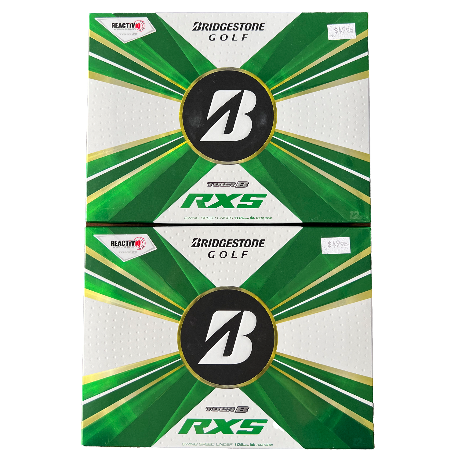 $62 for 2 Dozen Brand New Bridgestone Tour B RXS Golf Balls + Free Shipping