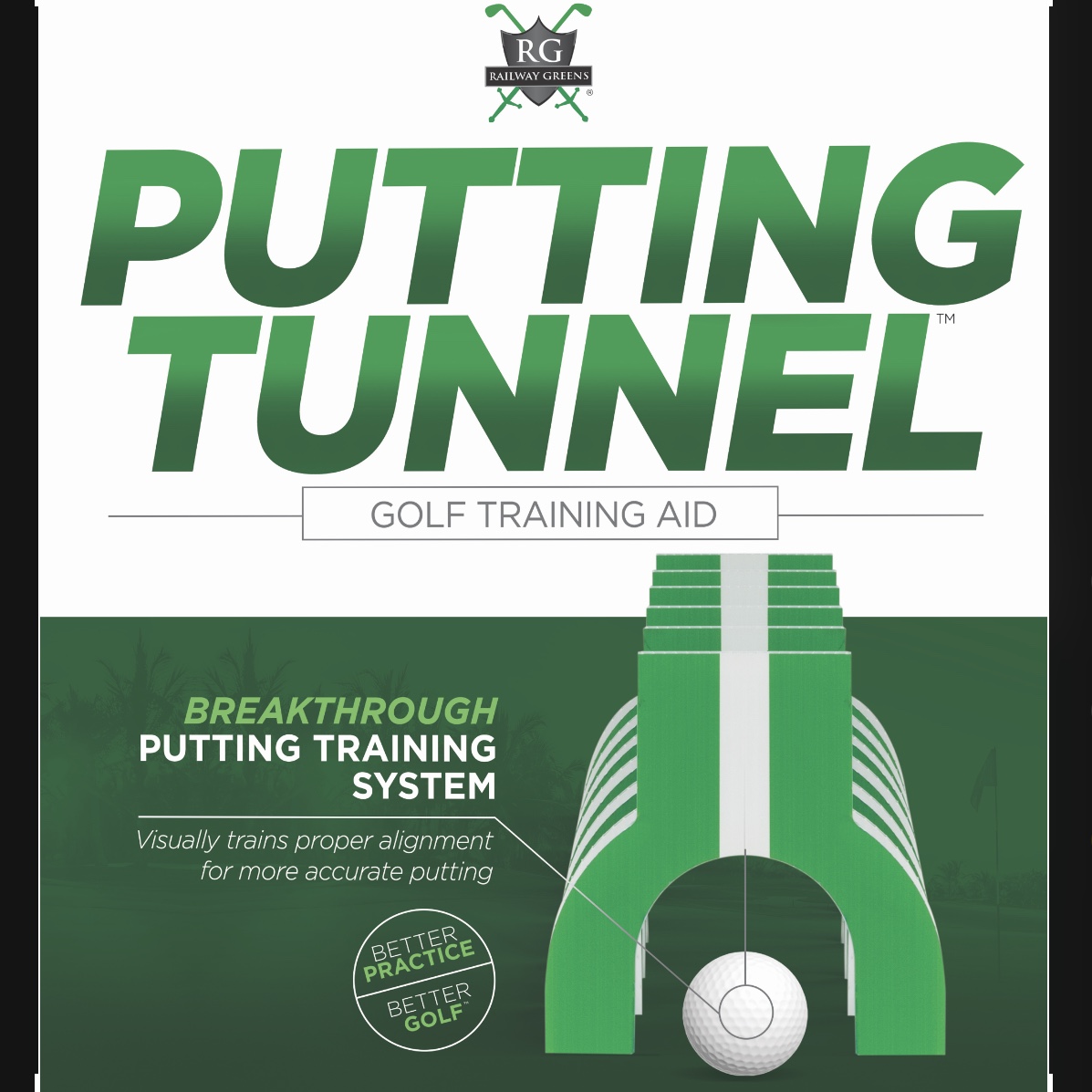 $40 Putting Tunnel Practice Aid