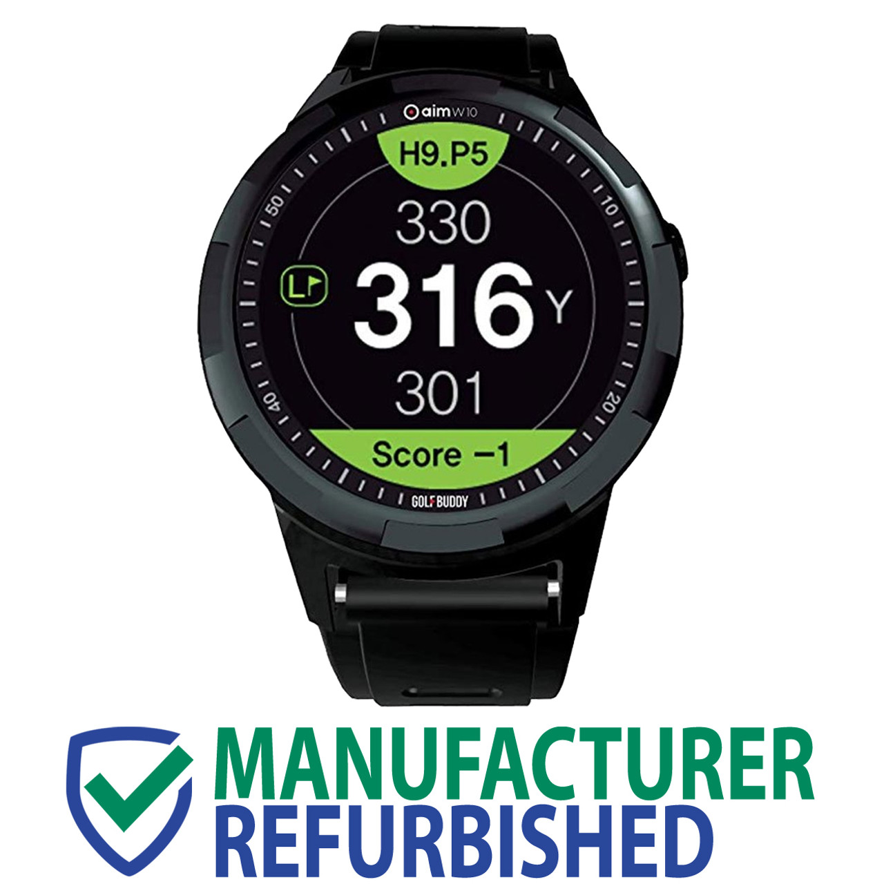 $70 GolfBuddy aimW10 GPS Golf Watch
