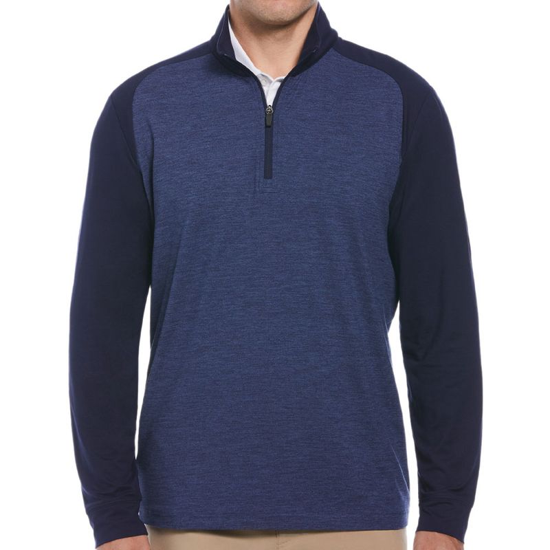 $29 Ben Hogan Men’s Lux Touch 1/4 Zip Blocked Pullover