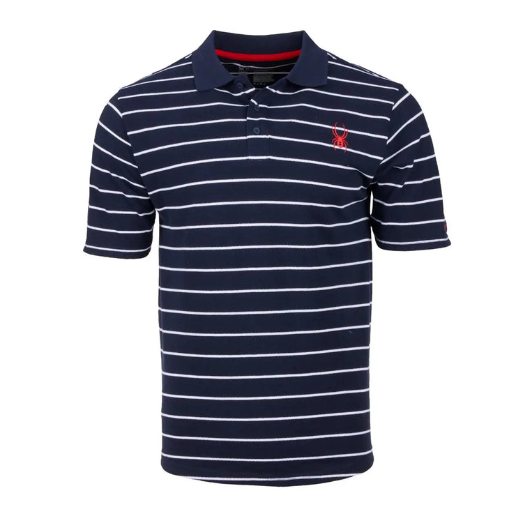 $30 for 3x Spyder Men’s Classic Stripe Logo Polo