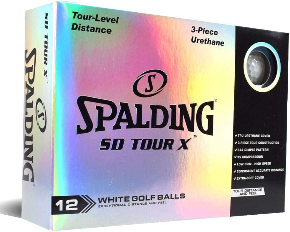 $14 Spalding SD Tour X 12 Ball Pack