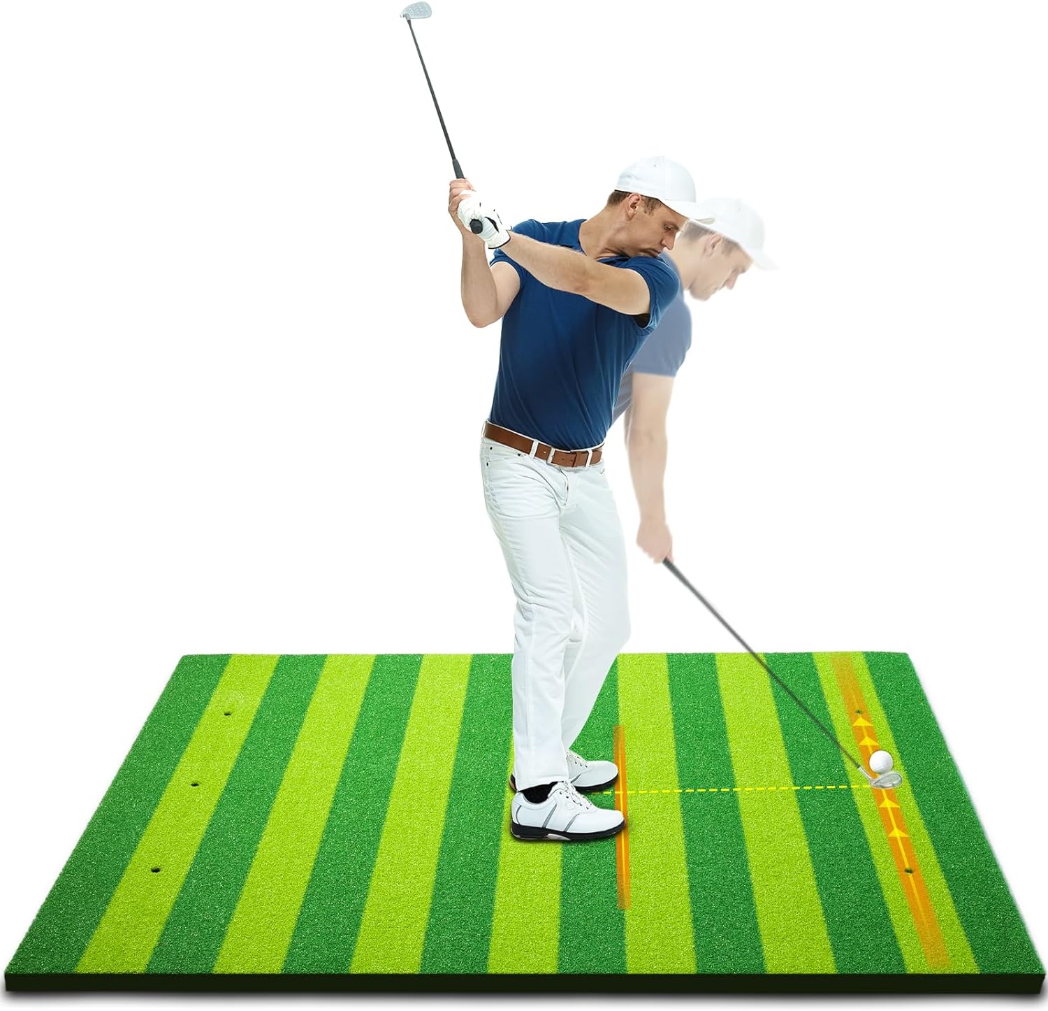$68 Upgrade 5x4ft Thickened Golf Hitting Mat