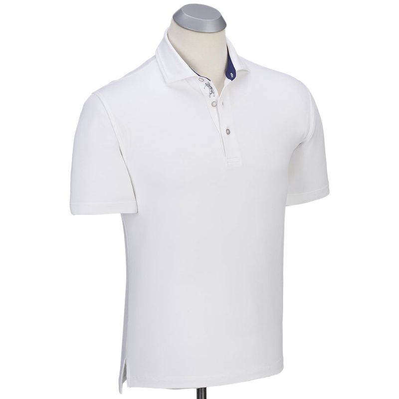 $15 Bobby Jones Men’s eFX Performance Cotton Solid Short Sleeve Polo