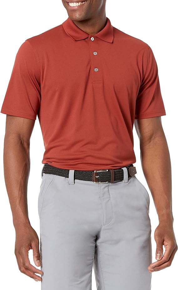 $6 Amazon Essentials Men’s Regular-Fit Quick-Dry Golf Polo Shirt