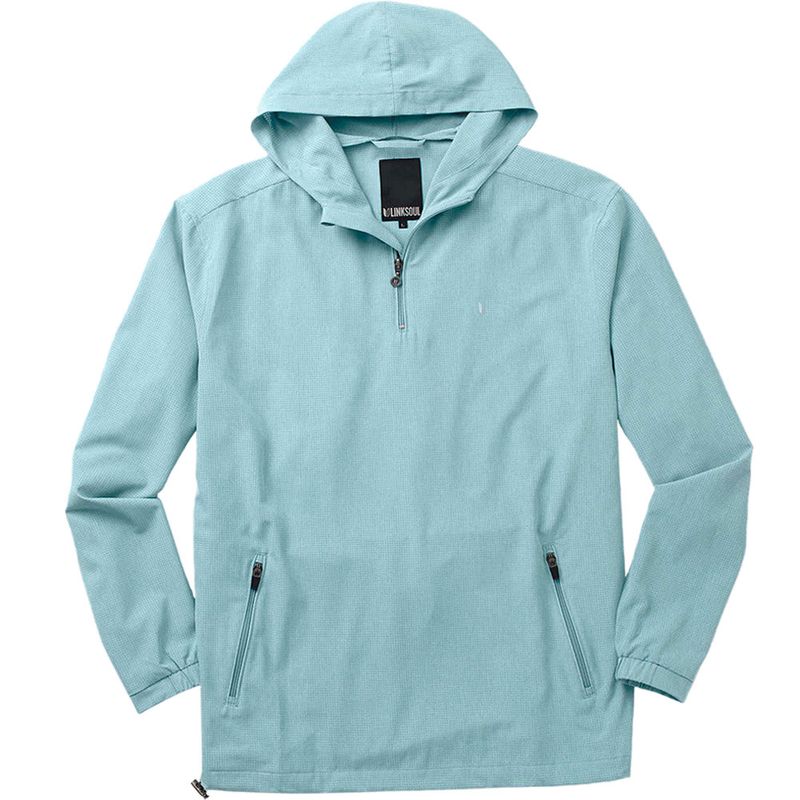 $55 LinkSoul Men’s Boardwalker AC Hooded 1/4-Zip Pullover