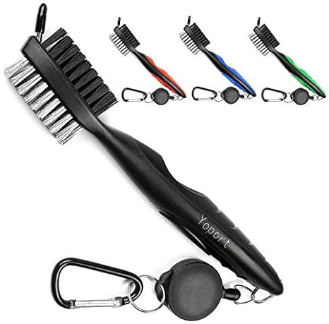 $6 Yoport Golf Club Brush and Club Groove Cleaner