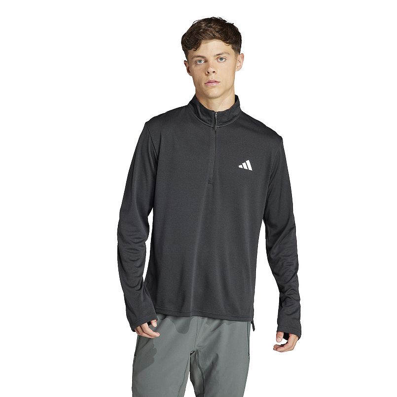 $17 adidas Train Essentials Quarter-Zip Pullover