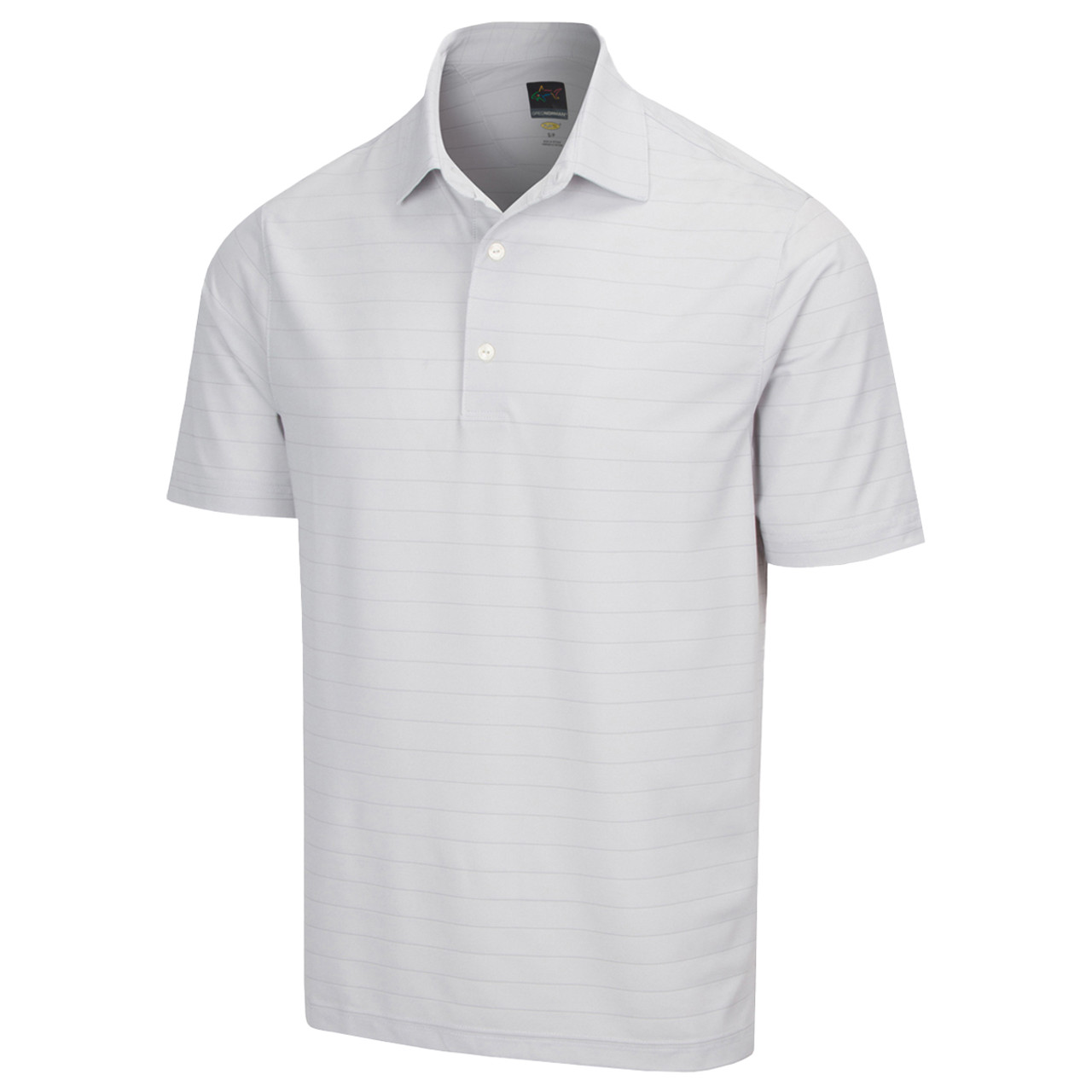 $15 Greg Norman Golf Men’s Freedom Micro Pique Stripe Stretch Polo Shirt