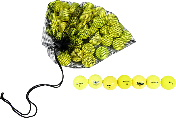 $33.96 for 4 Dozen (48) Yellow Ball Mesh Bag Mix