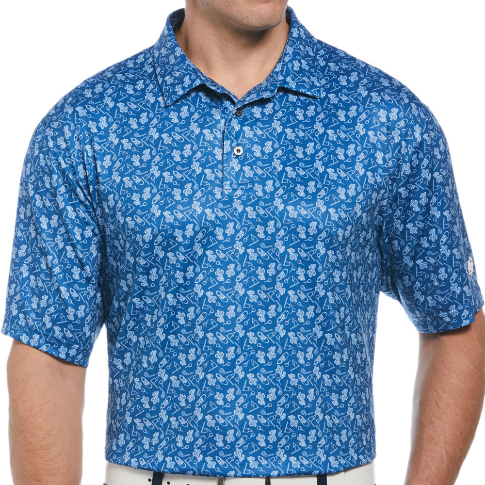 $21 Ben Hogan Men’s All Over Conversational Polo