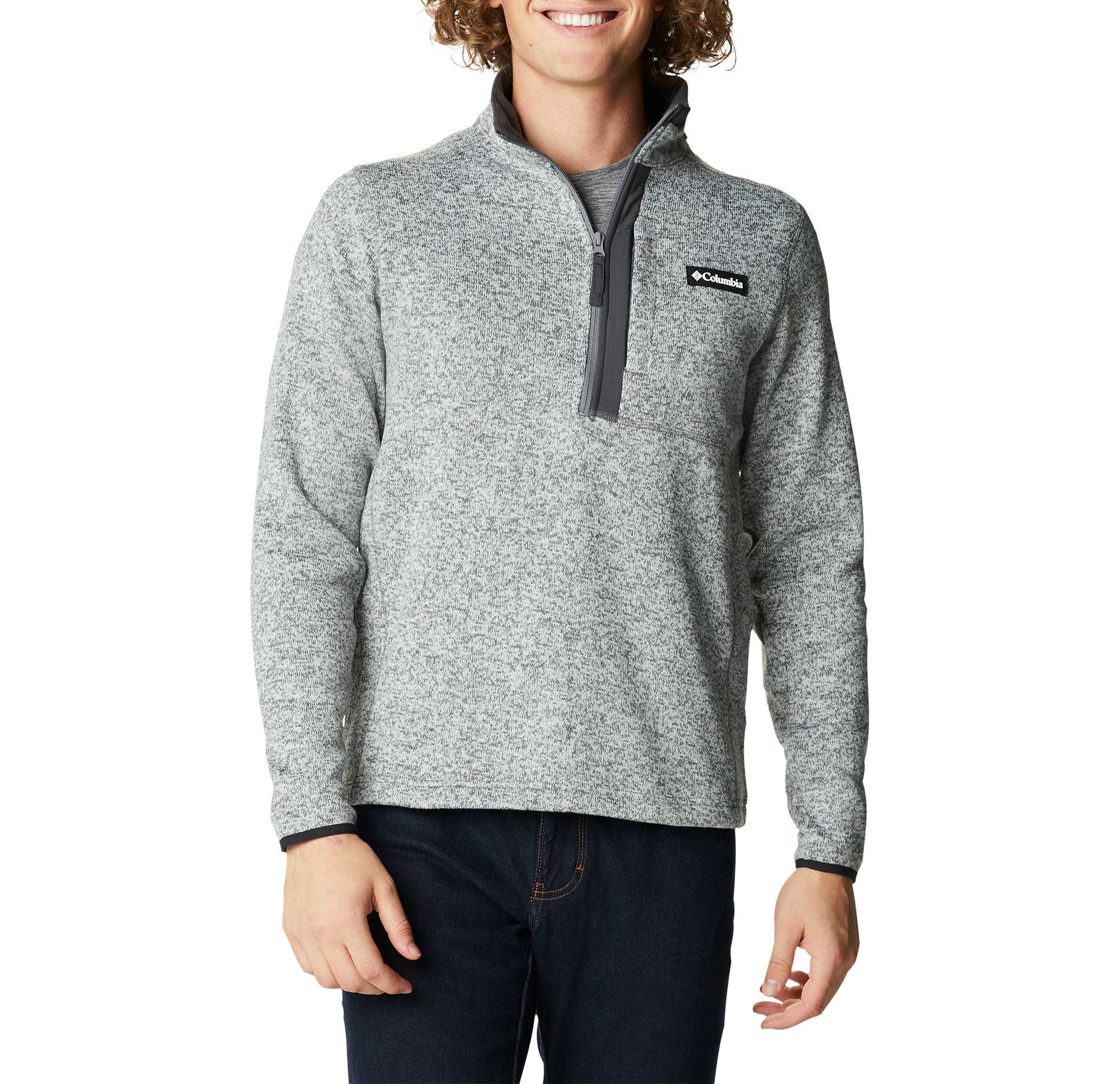 $25 Columbia Men’s Sweater Weather Fleece Half Zip Pullover