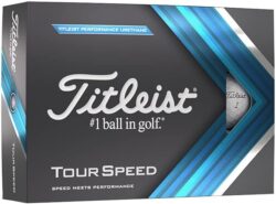$28 Titleist Tour Speed Golf Balls (1 Dozen)