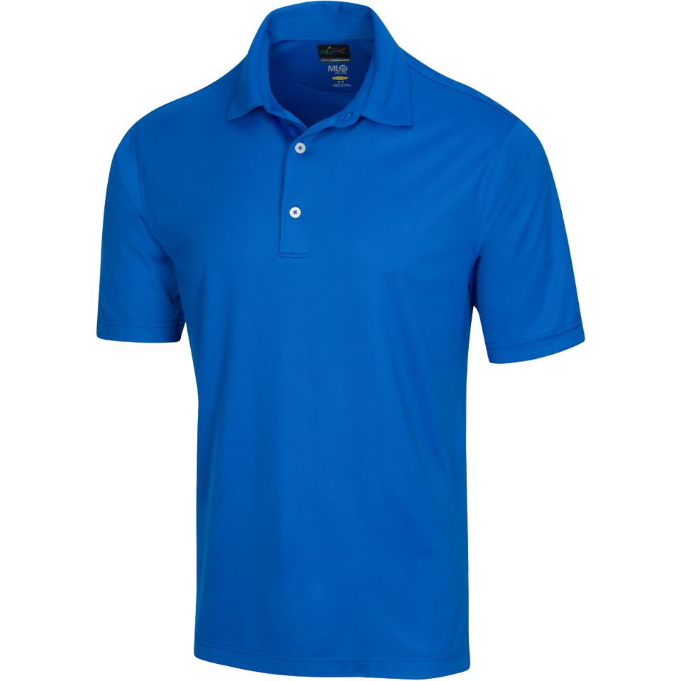 $29 Greg Norman Protek ML75 Microlux Embossed Polo