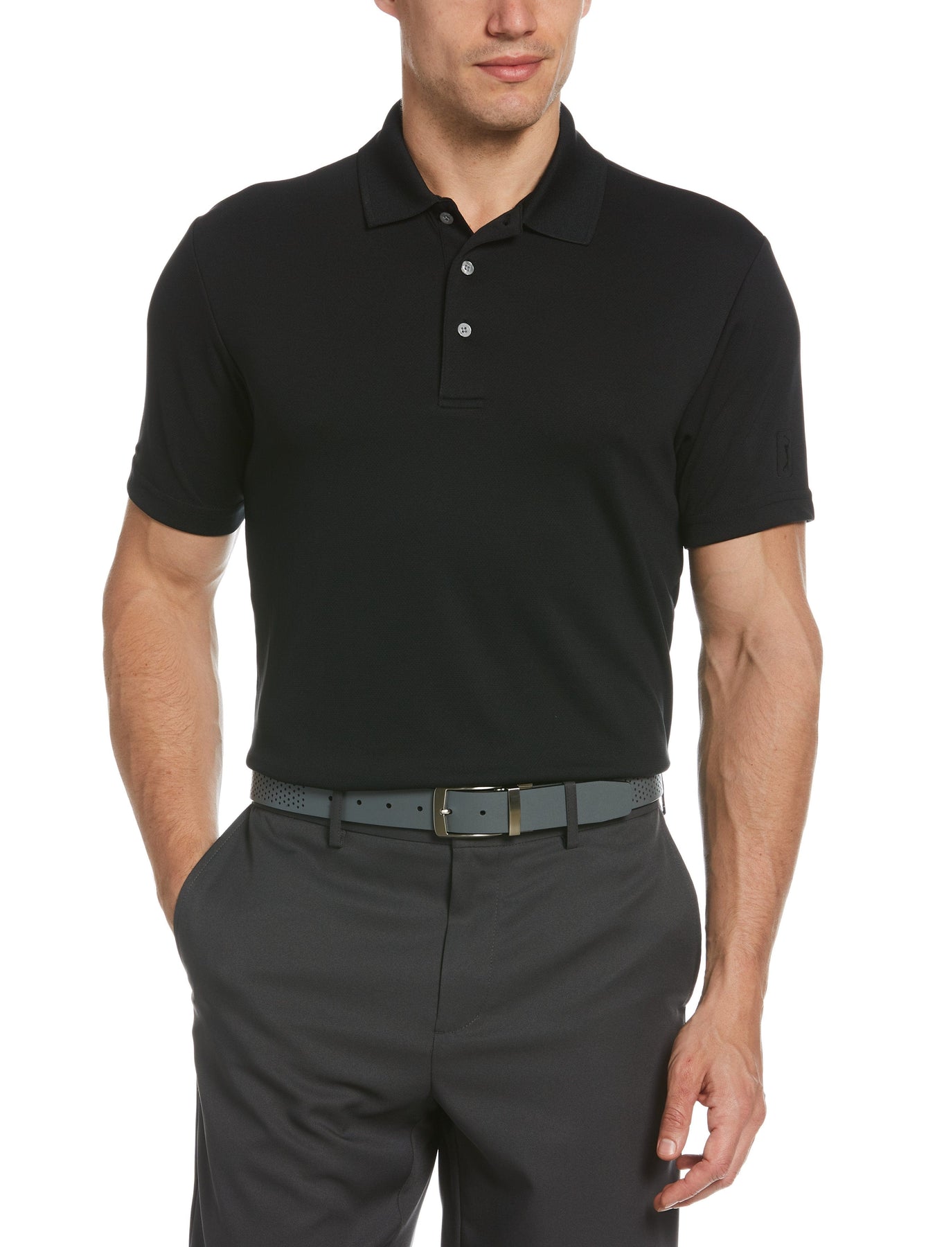 $20 PGA Tour Men’s AirFlex Solid Golf Polo