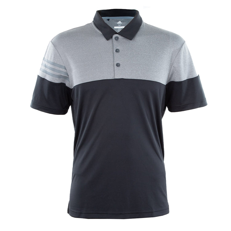 $25 for 2x adidas Men’s Heathered 3-Stripes Colorblock Polo