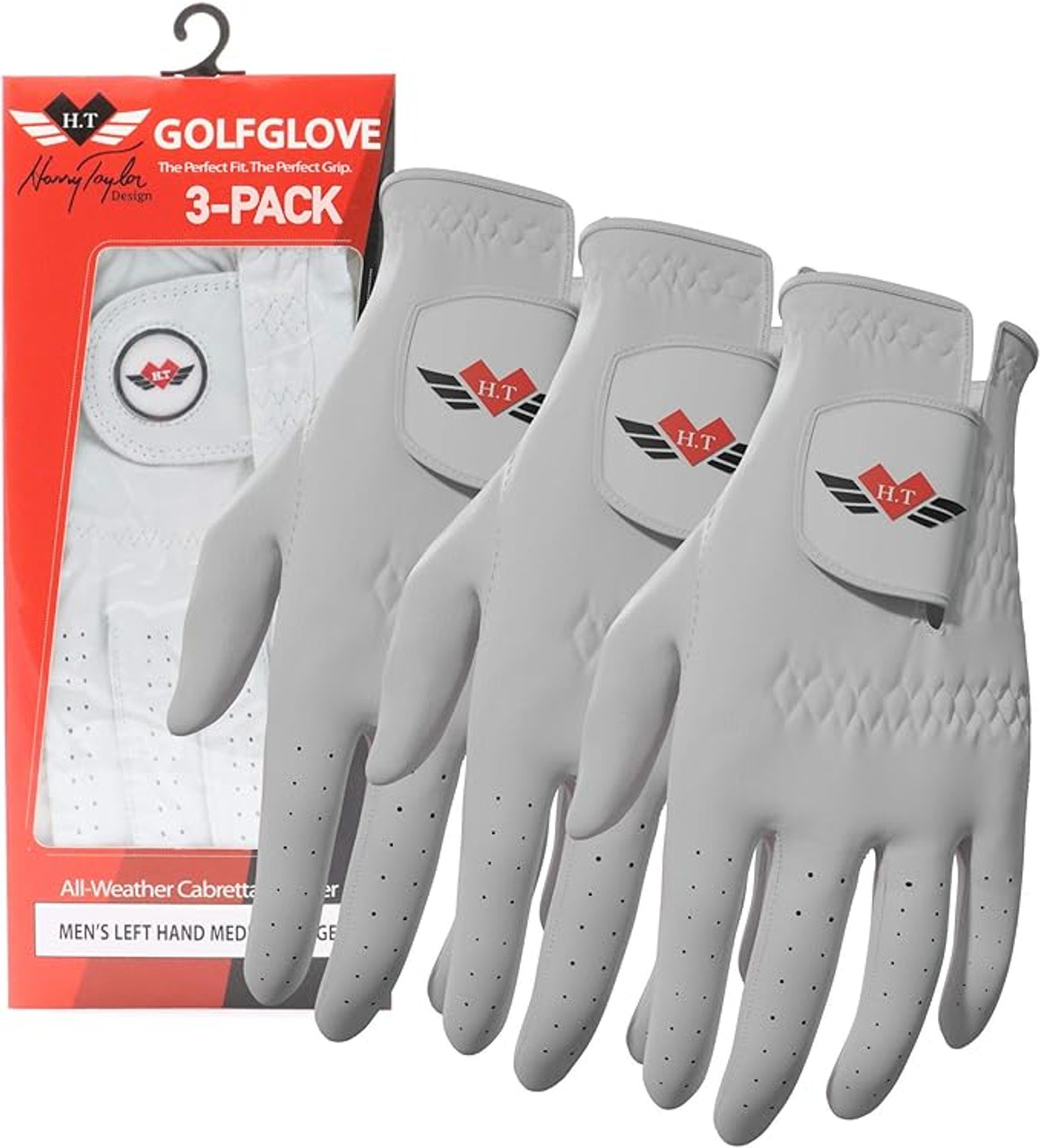 $16 for 3x Harry Taylor Cabretta Golf Glove